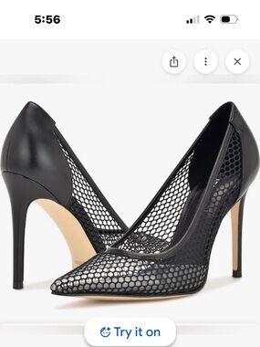 Nine West Fling Pointed Toe Pump - Size 9 NWB Black